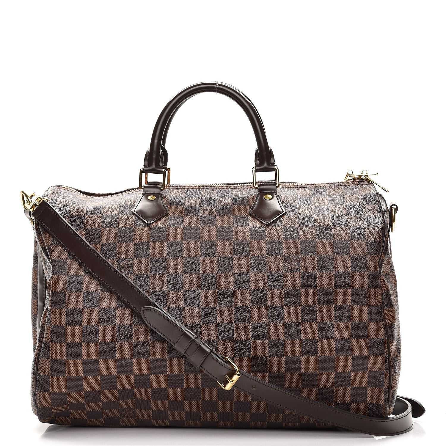 Louis Vuitton Damier Ebene Speedy Bandouliere 35 1 of 8