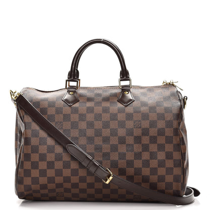 Louis Vuitton Damier Ebene Speedy Bandouliere 35 1 of 8