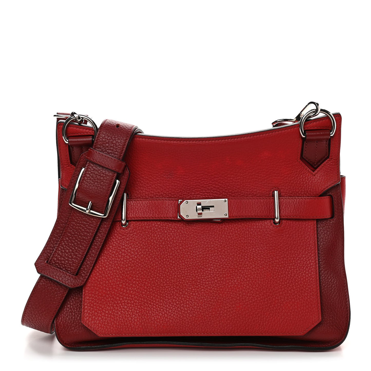 Taurillon Clemence Bi-Color Jypsiere 31 Rouge Casaque Rouge H