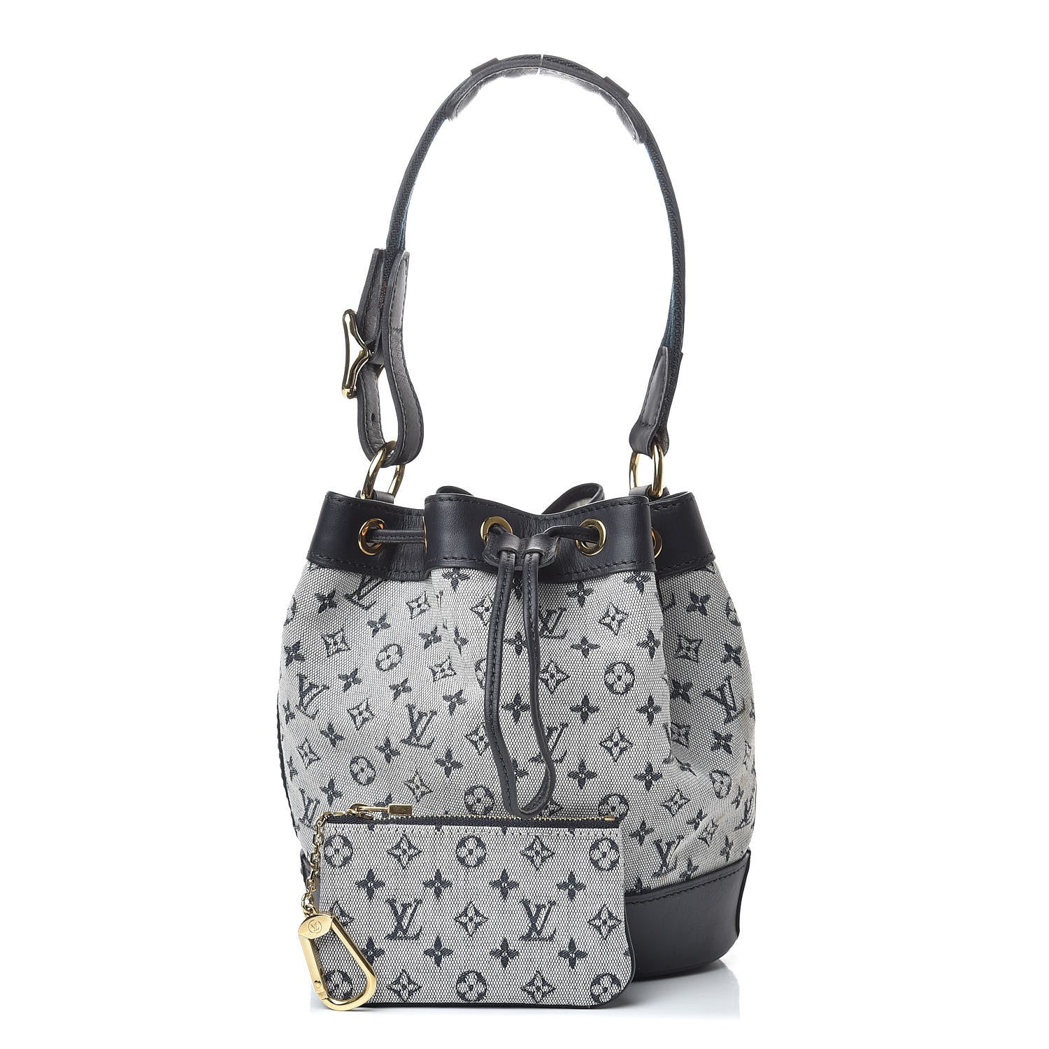 Louis Vuitton Mini Monogram Noelie Blue 1 of 17