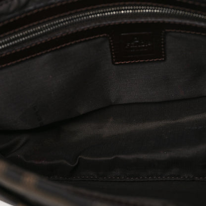 Fendi Zucca Shoulder Bag Tobacco 10 of 12