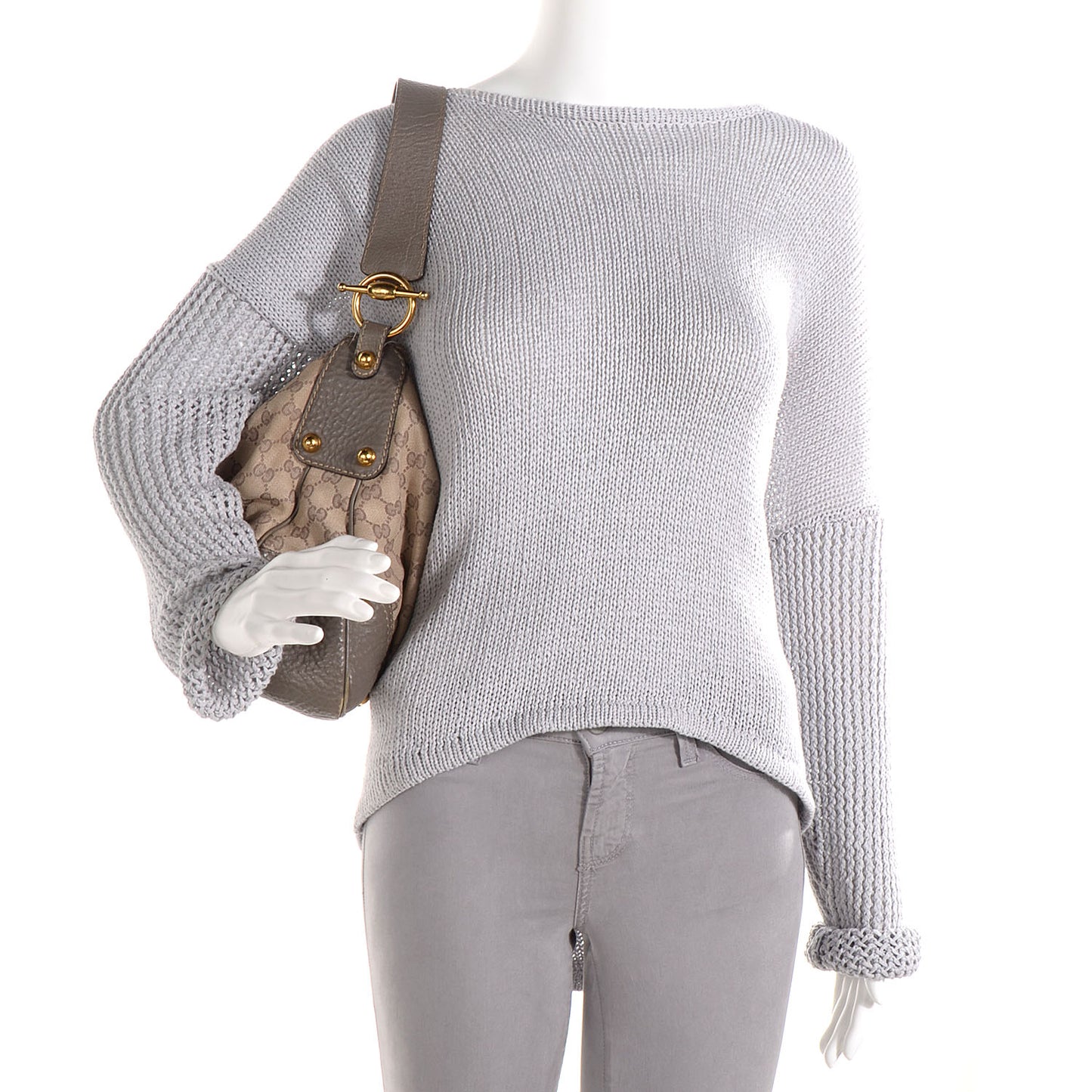 Monogram Medium Jockey Hobo