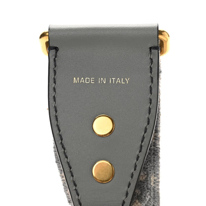 Christian Dior Oblique Studded Shoulder Strap Gris Multicolor 3 of 5