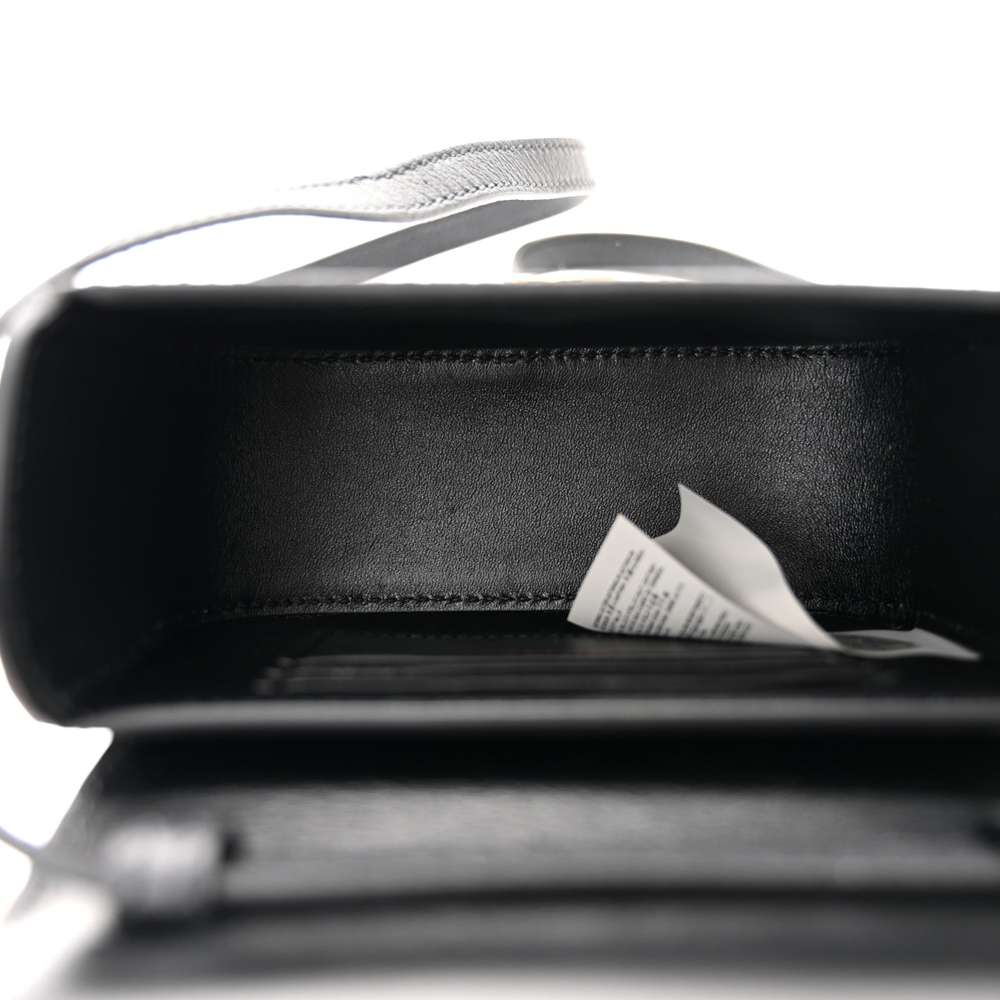 Grained Calfskin Mini La Medusa Bag Black