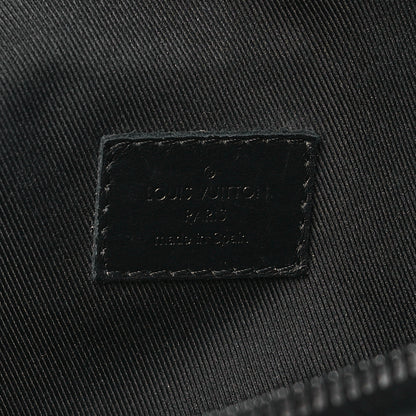 Louis Vuitton Calfskin Monogram Shadow Discovery Bumbag Black 6 of 10