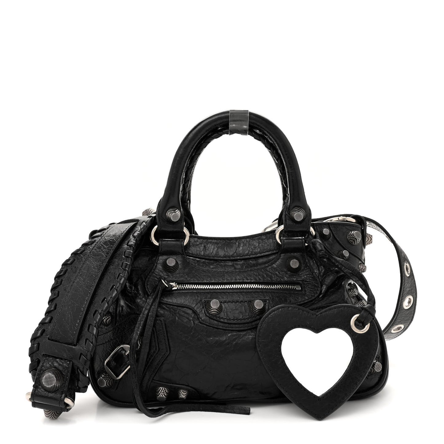 Agneau Arena Neo Cagole Mini Handbag Black