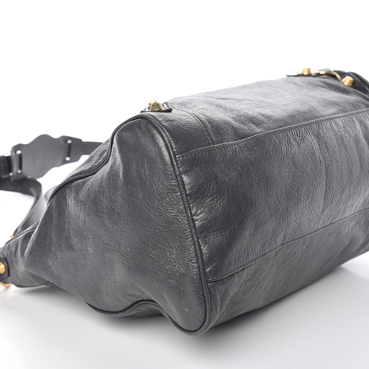 Agneau Giant 12 Gold Hardware Velo Gris Fossile Anthracite