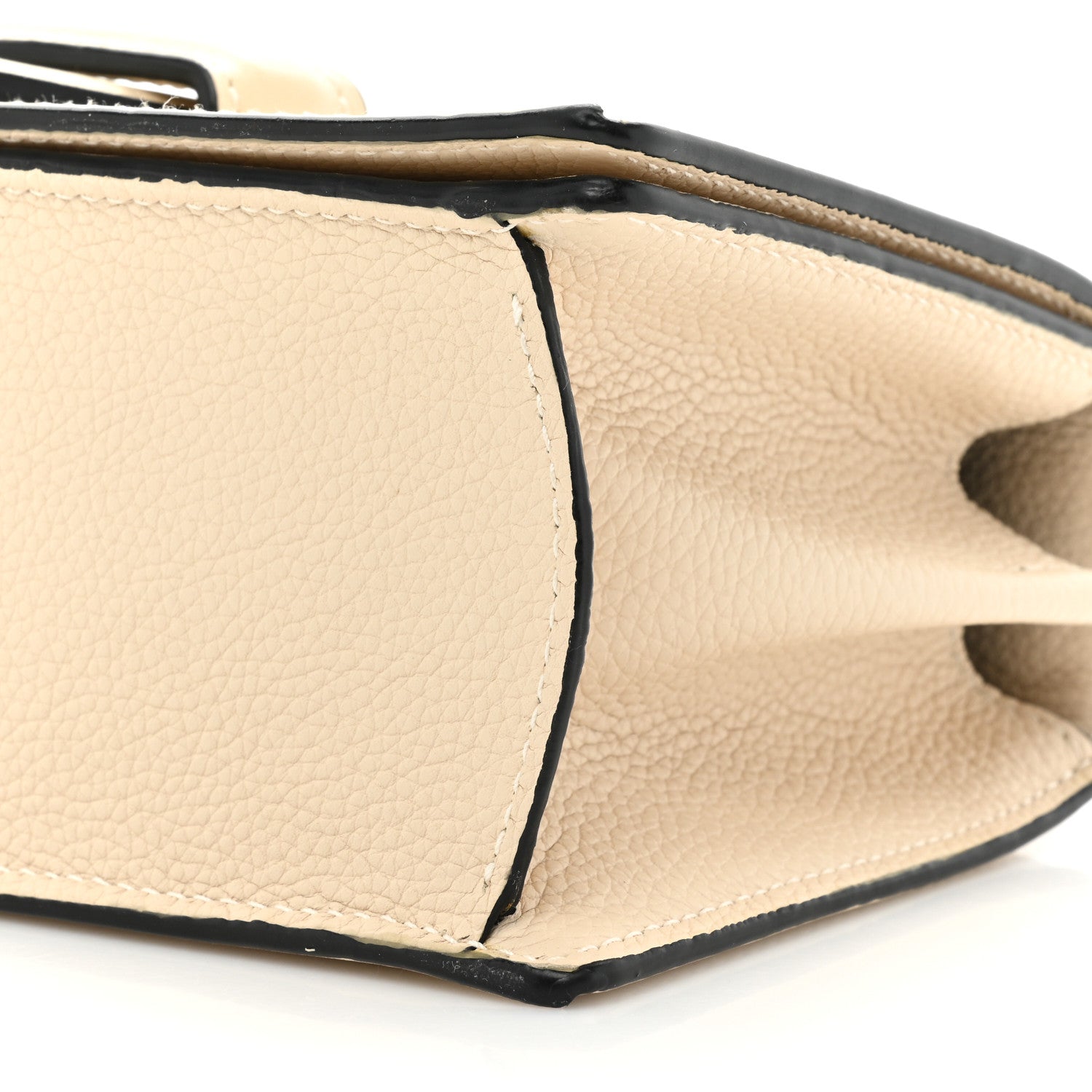 Loewe Calfskin Small Barcelona Shoulder Bag Ivory 8 of 18
