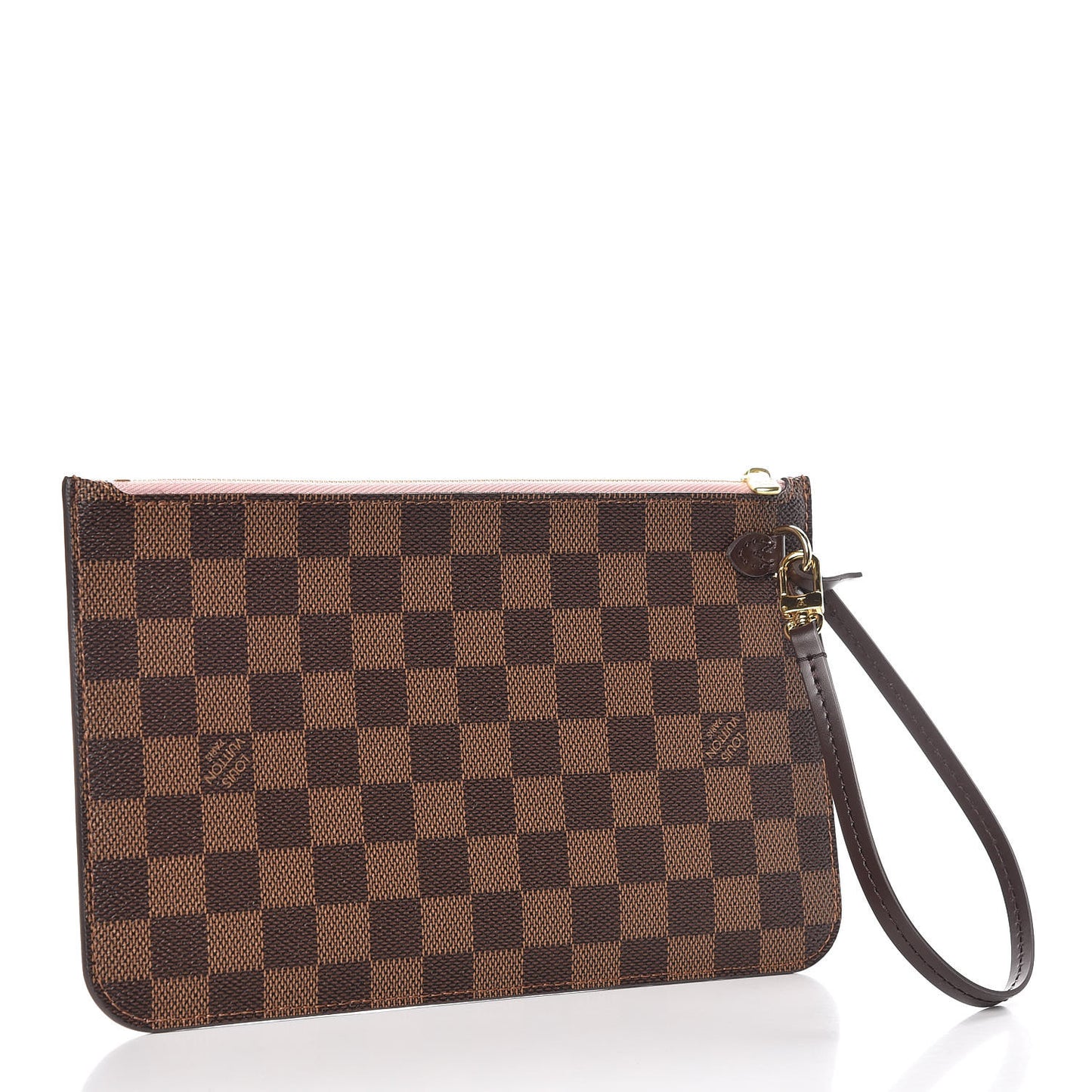 Damier Ebene Neverfull MM GM Pochette Rose Ballerine