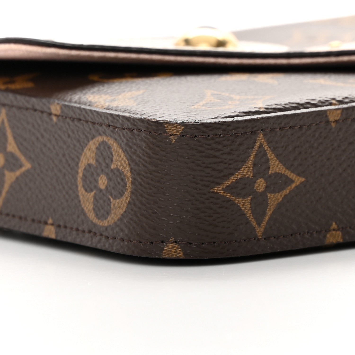 Louis Vuitton Monogram Valentine Dog Pochette Felicie Chain Wallet 11 of 22