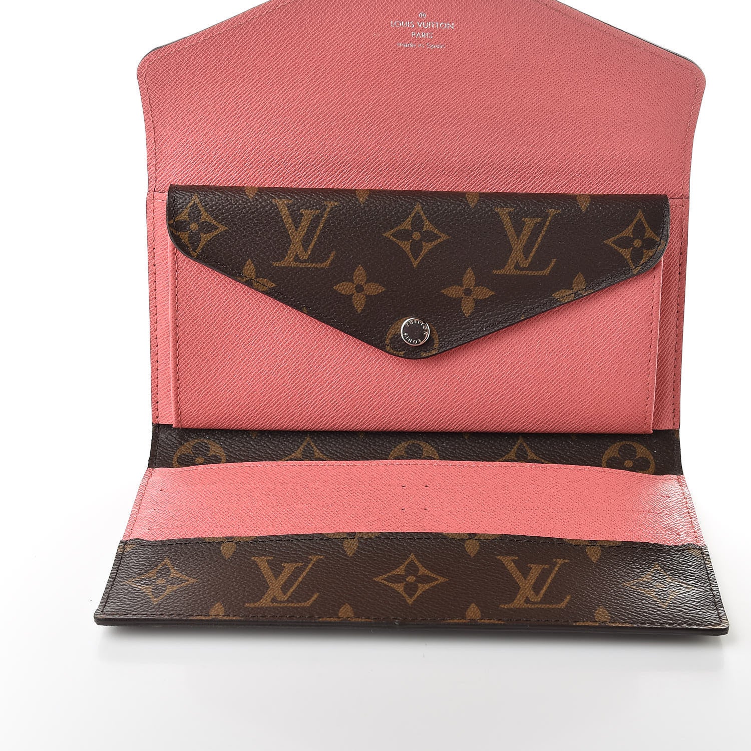 Louis Vuitton Monogram Epi Marie-Lou Long Wallet Corail 5 of 8