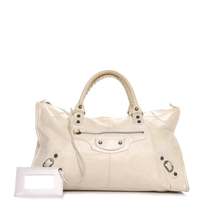 Balenciaga Chevre Classic Hardware Work Greige 1 of 25
