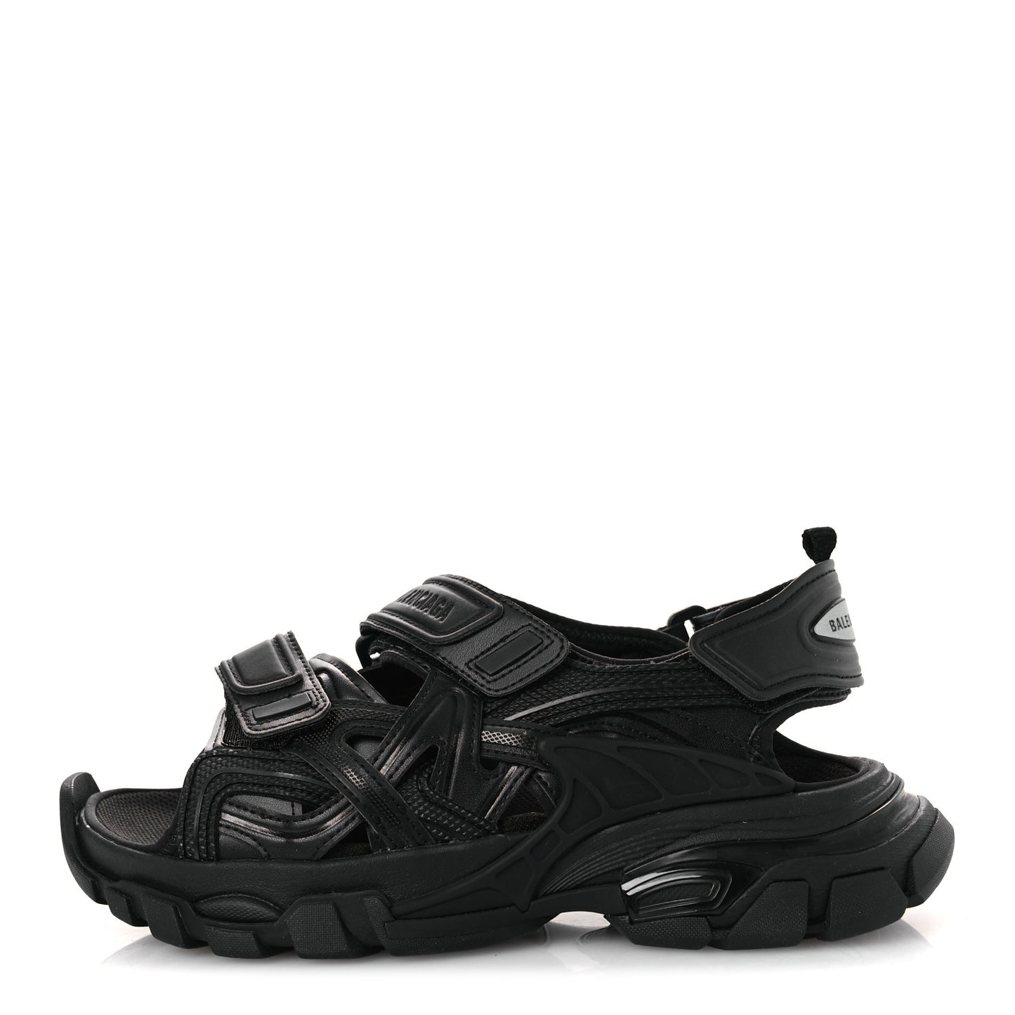 Neoprene Rubber Womens Track Sandals 37 Black