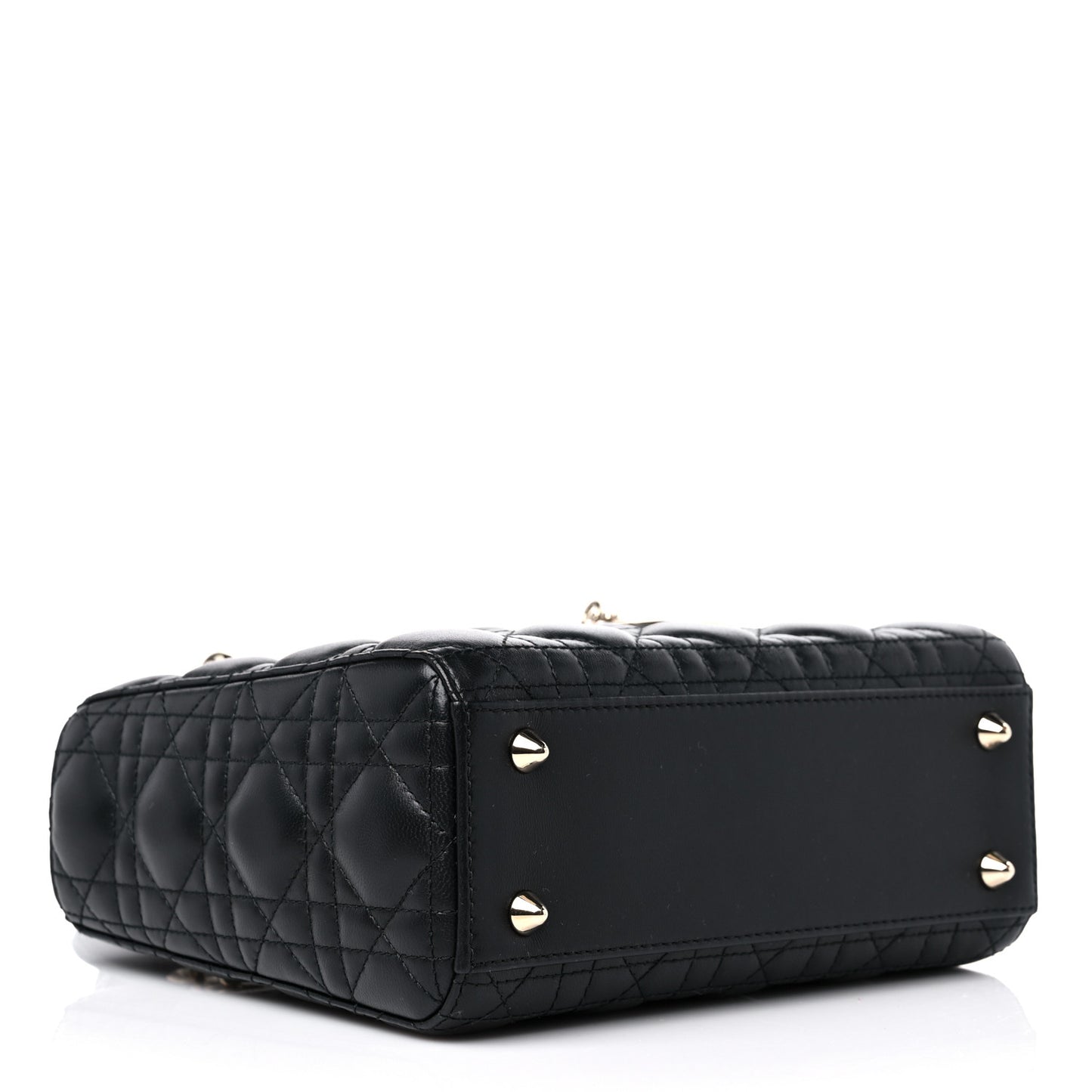 Lambskin Cannage Small My ABCDior Lady Dior Black