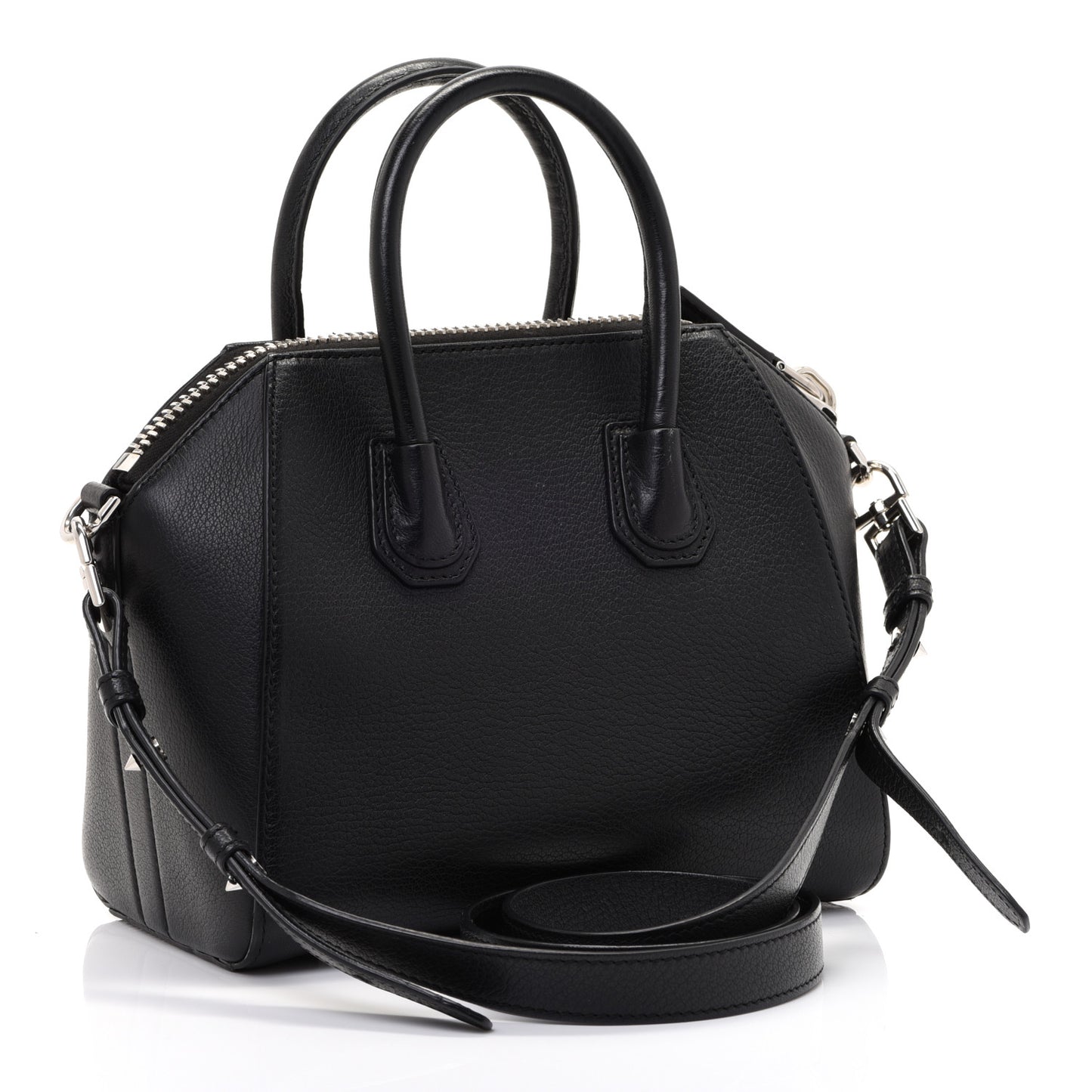 Sugar Goatskin Mini Antigona Black