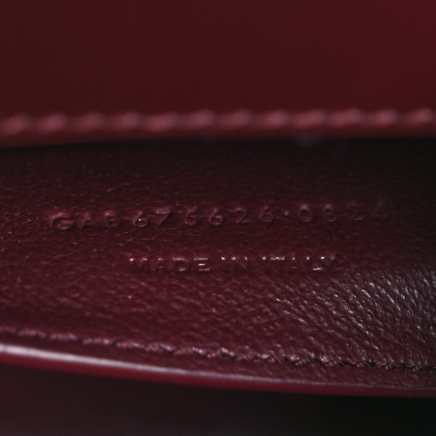 Smooth Calfskin Small Manhattan Shoulder Bag Hot Wine