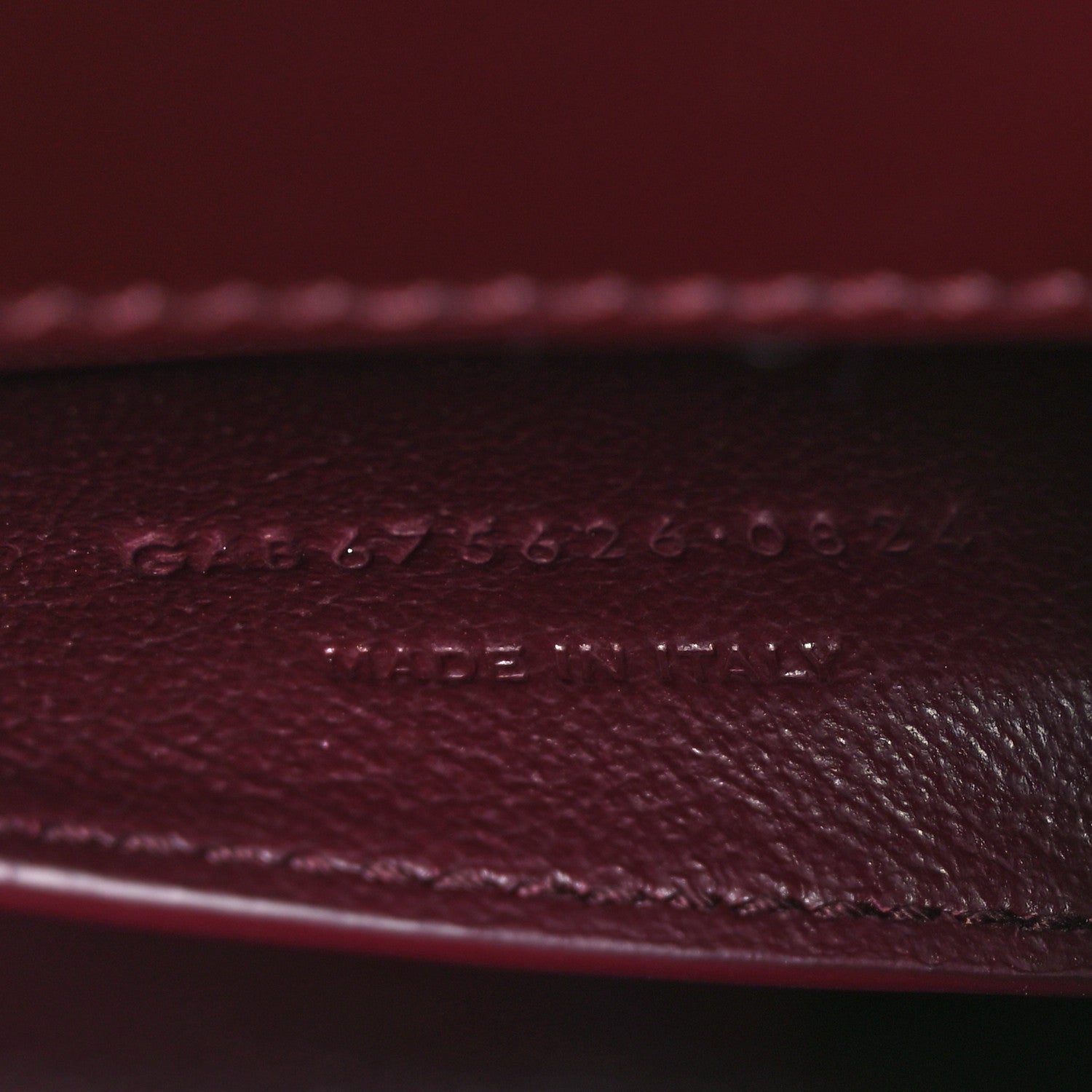 Saint Laurent Smooth Calfskin Small Manhattan Shoulder Bag Hot Wine 6 of 10