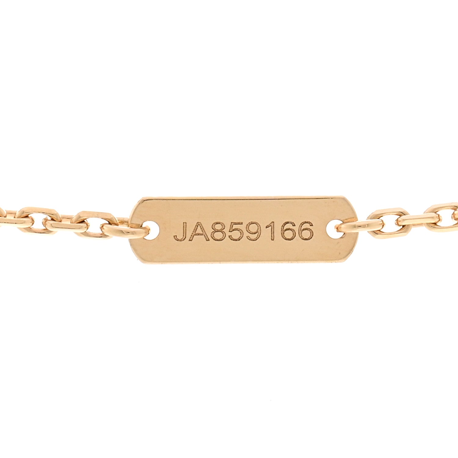 Van Cleef & Arpels 18K Yellow Gold Vintage Alhambra Pendant Necklace 5 of 6