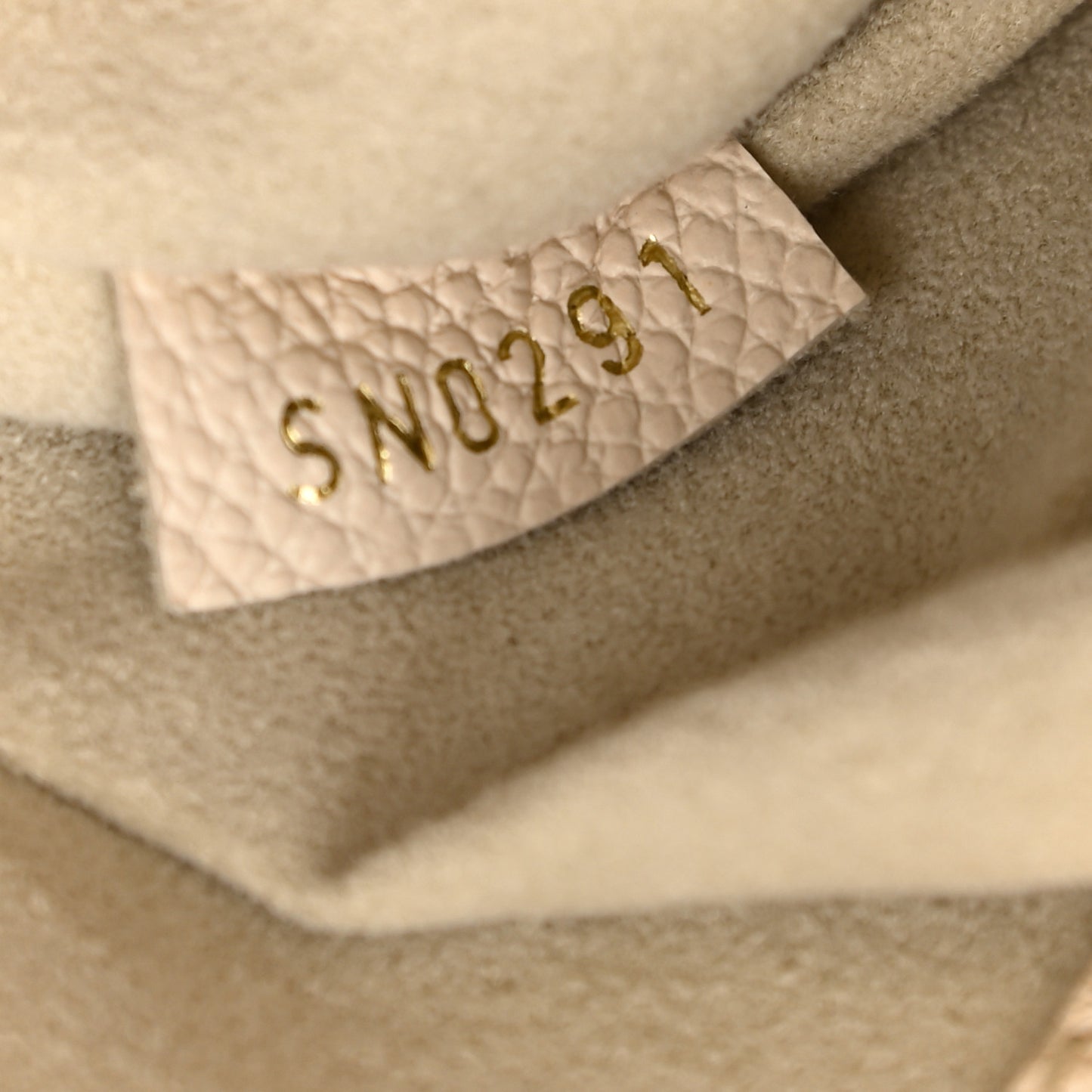 Empreinte Monogram Giant By The Pool Marshmallow Hobo Cream Saffron