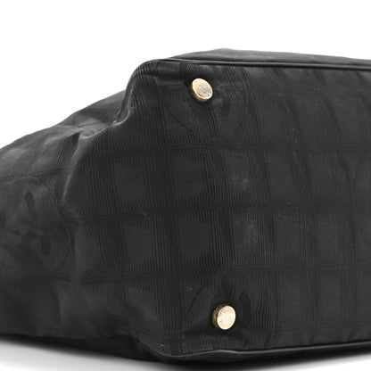 Chanel Nylon Medium Travel Tote Black 8 of 10