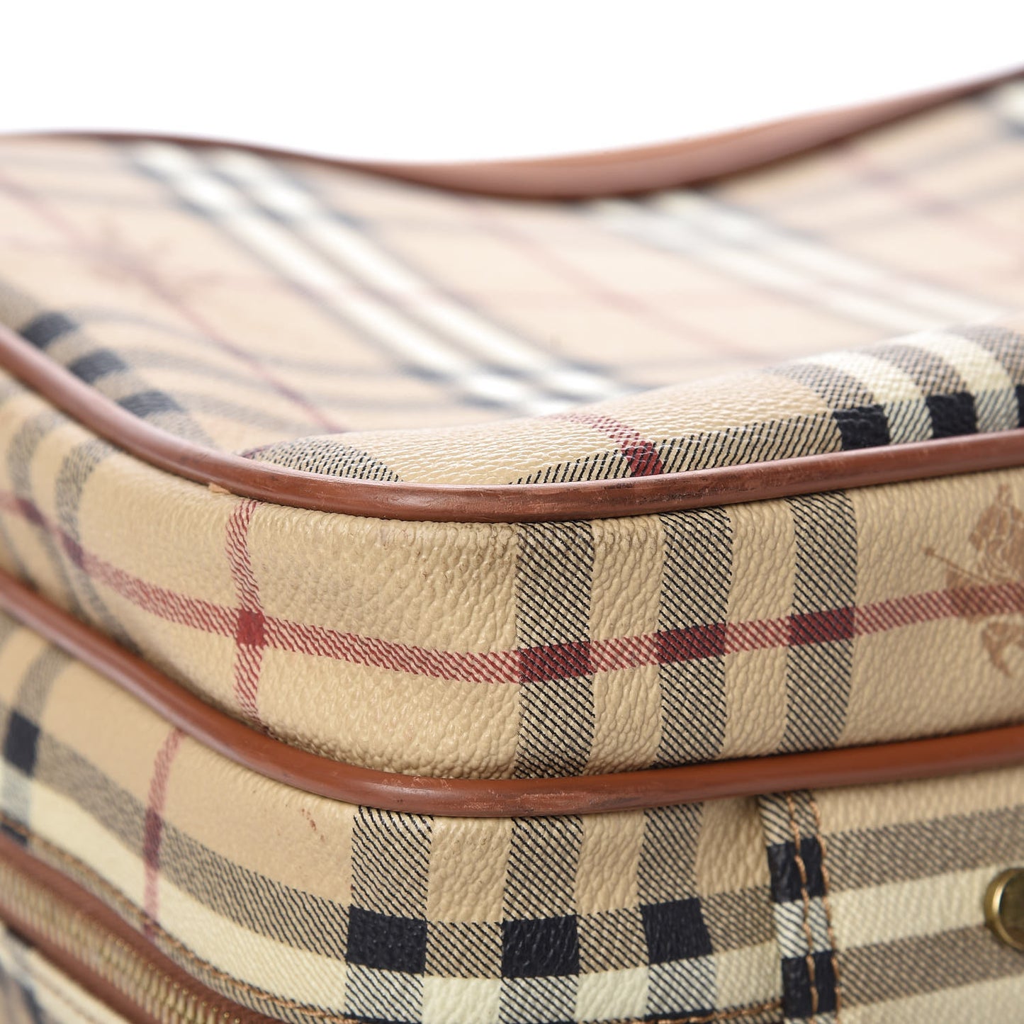 Haymarket Check Travel Bag Brown