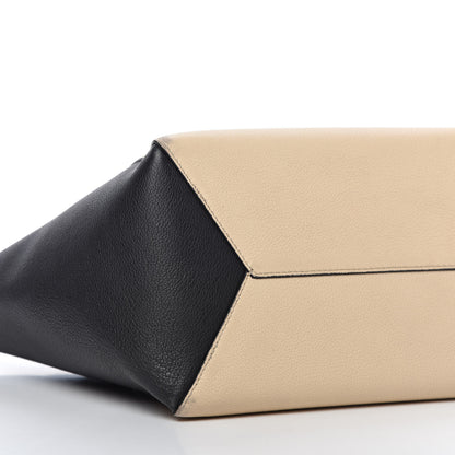 Louis Vuitton Calfskin Lockme Cabas Vanille Black 6 of 15