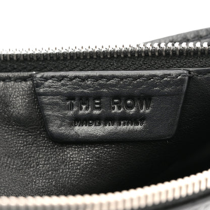 The Row Grained Calfskin Owen Pouch Black 12 of 12