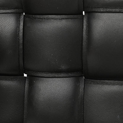 Bottega Veneta Lambskin Maxi Intreccio Padded Chain Cassette Crossbody Bag Black 11 of 13