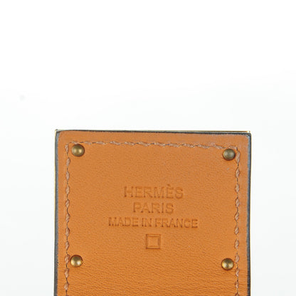 Hermes Shiny Alligator Kelly Dog Cuff Bleu Electrique 4 of 5