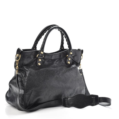 Balenciaga Agneau Giant 12 Gold Hardware Velo Black 3 of 9