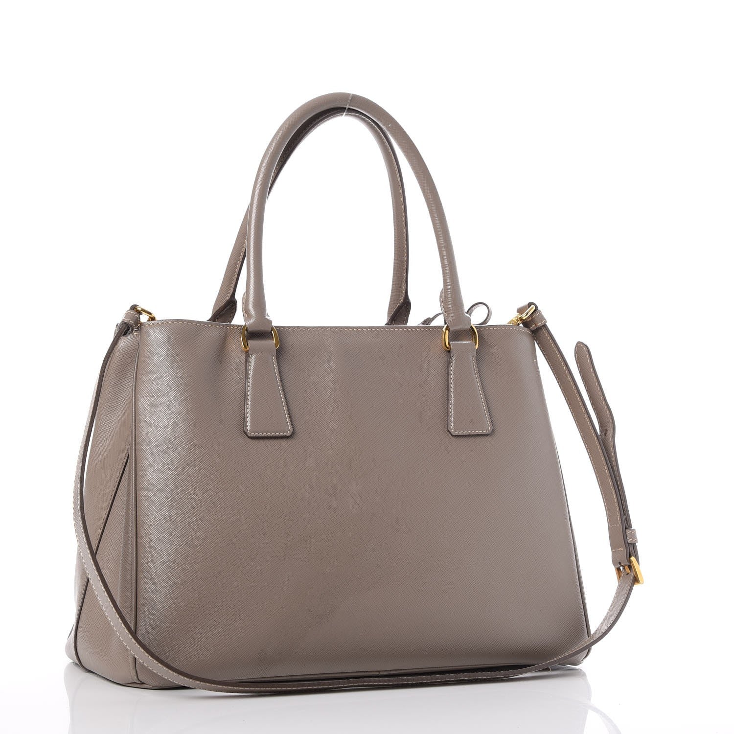 Prada Saffiano Lux Medium Tote Argilla 4 of 18