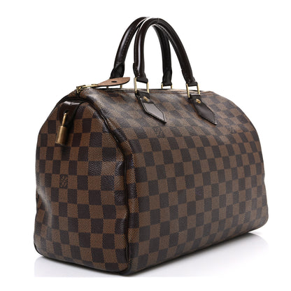 Louis Vuitton Damier Ebene Speedy 30 3 of 11