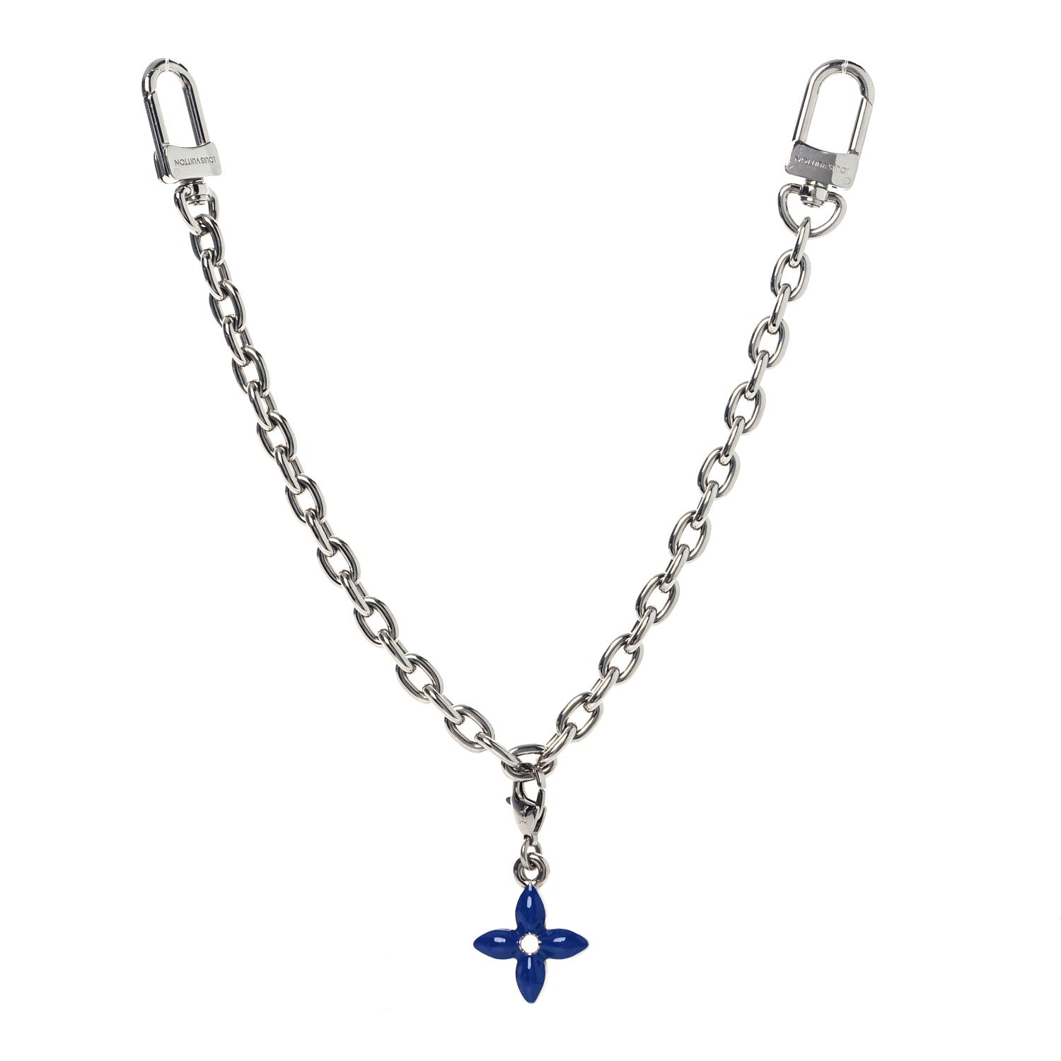 Louis Vuitton Metal 57th Street NYC Speedy Soft Bag Charm Silver 1 of 3