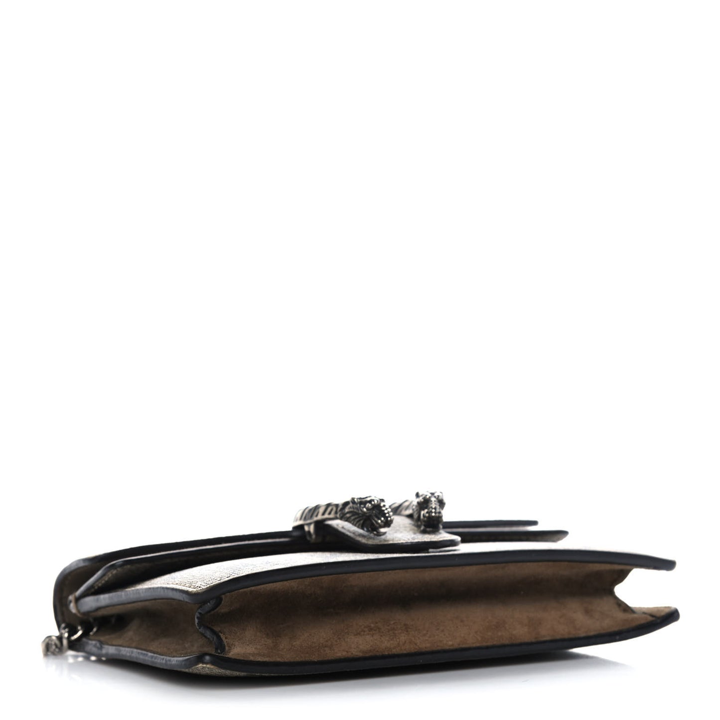 GG Supreme Monogram Super Mini Dionysus Shoulder Bag Taupe