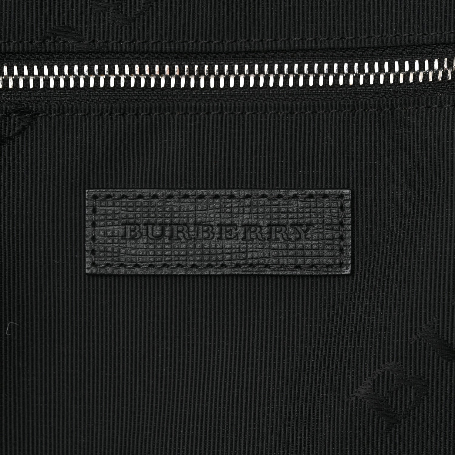 Burberry Nylon Check Abbeydale Simple Backpack  Black 6 of 10