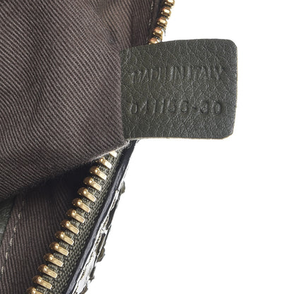 Chloe Python Calfskin Medium Marcie Satchel Green 7 of 10