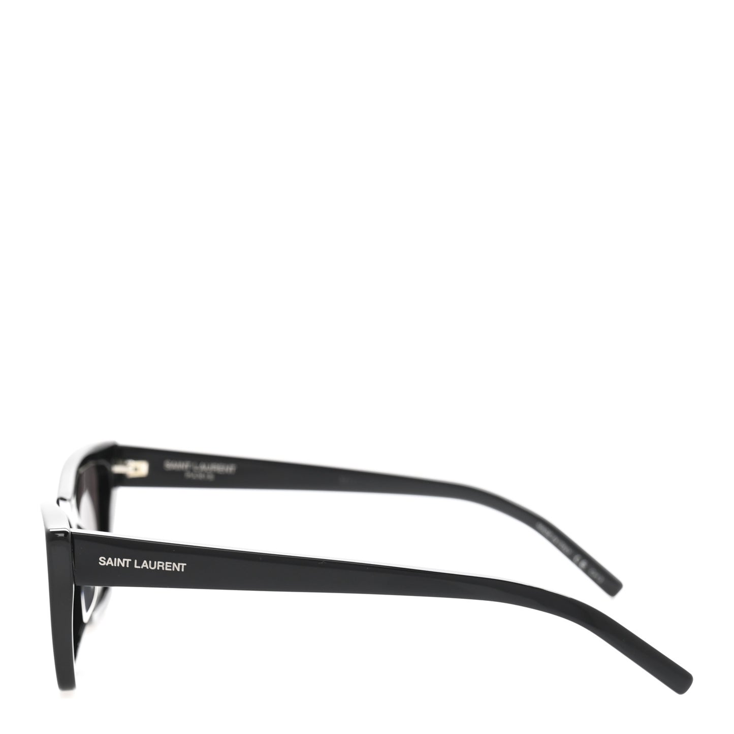 Acetate Mica Cat Eye Sunglasses SL 276 Black