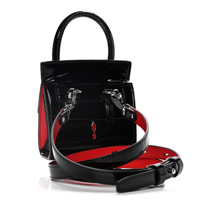 Christian Louboutin Patent Calfskin Nano Paloma Black 2 of 18