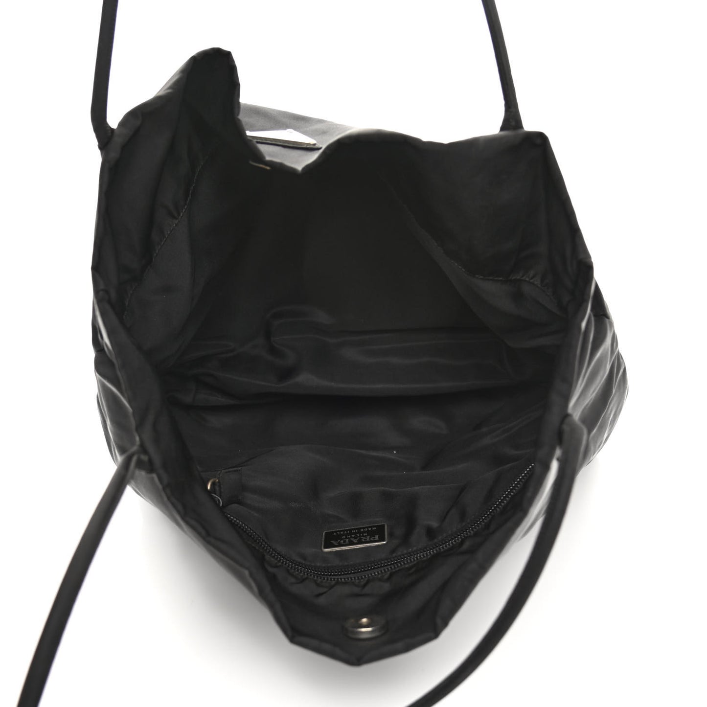 Nylon Vela Shoulder Bag Black
