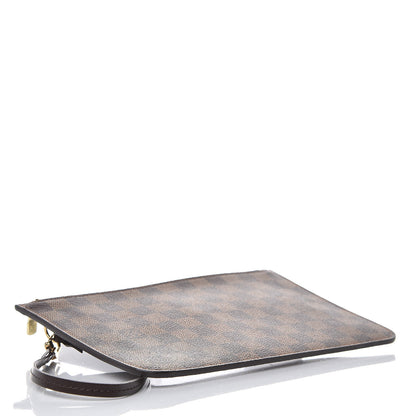 Louis Vuitton Damier Ebene Neverfull MM GM Pochette 4 of 7