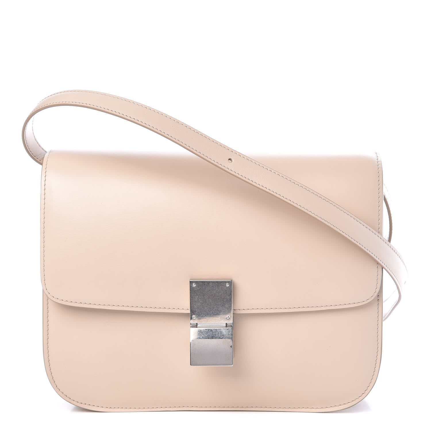 Celine Box Calfskin Medium Classic Box Flap Bag Ballerina 1 of 12