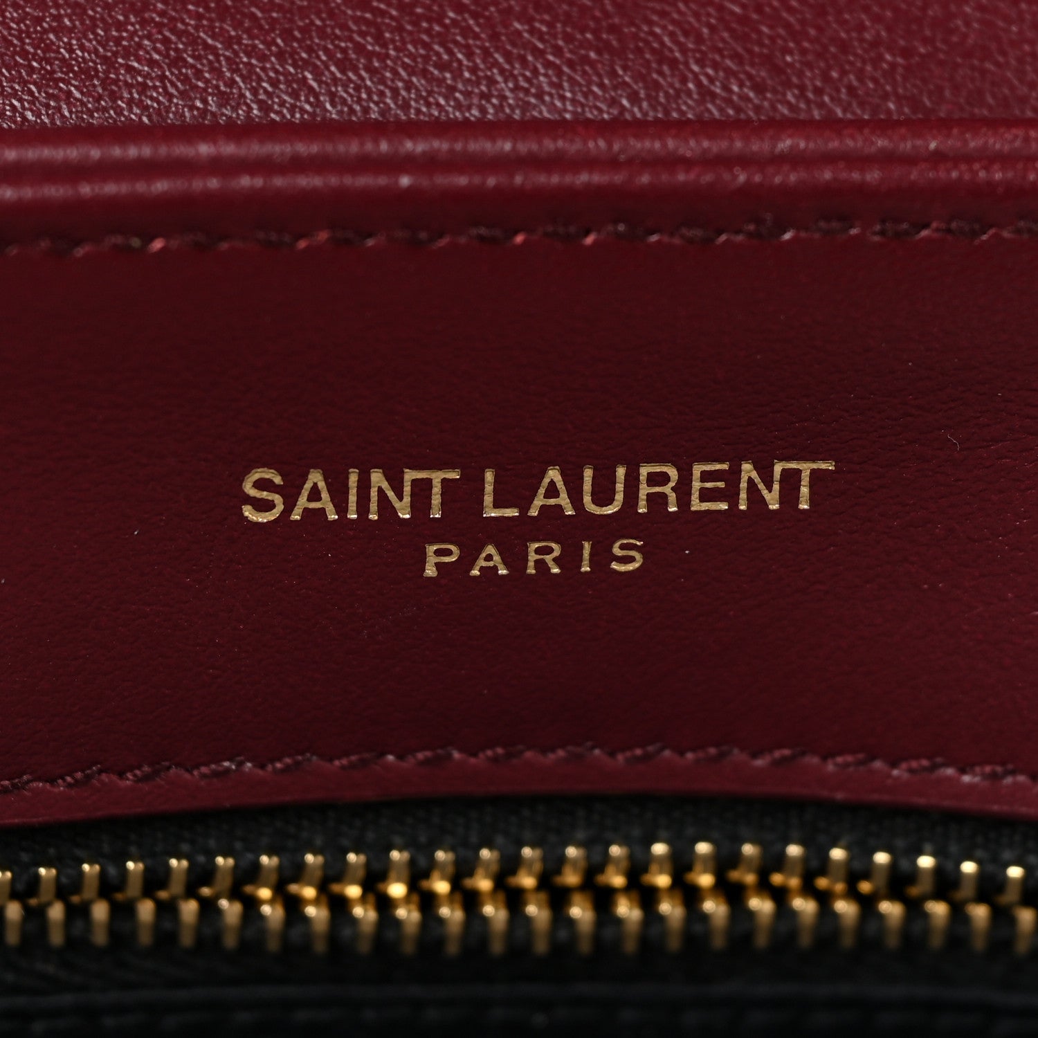 Saint Laurent Calfskin Y Quilted Monogram Toy Loulou Monogram Crossbody Bag Rouge Legion 7 of 12