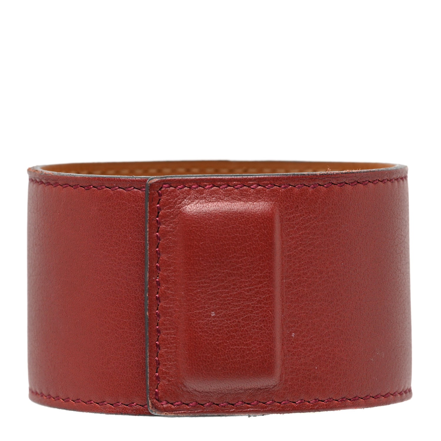 Hermes Box Collier de Chien CDC Shadow Bracelet S Rouge H 3 of 6