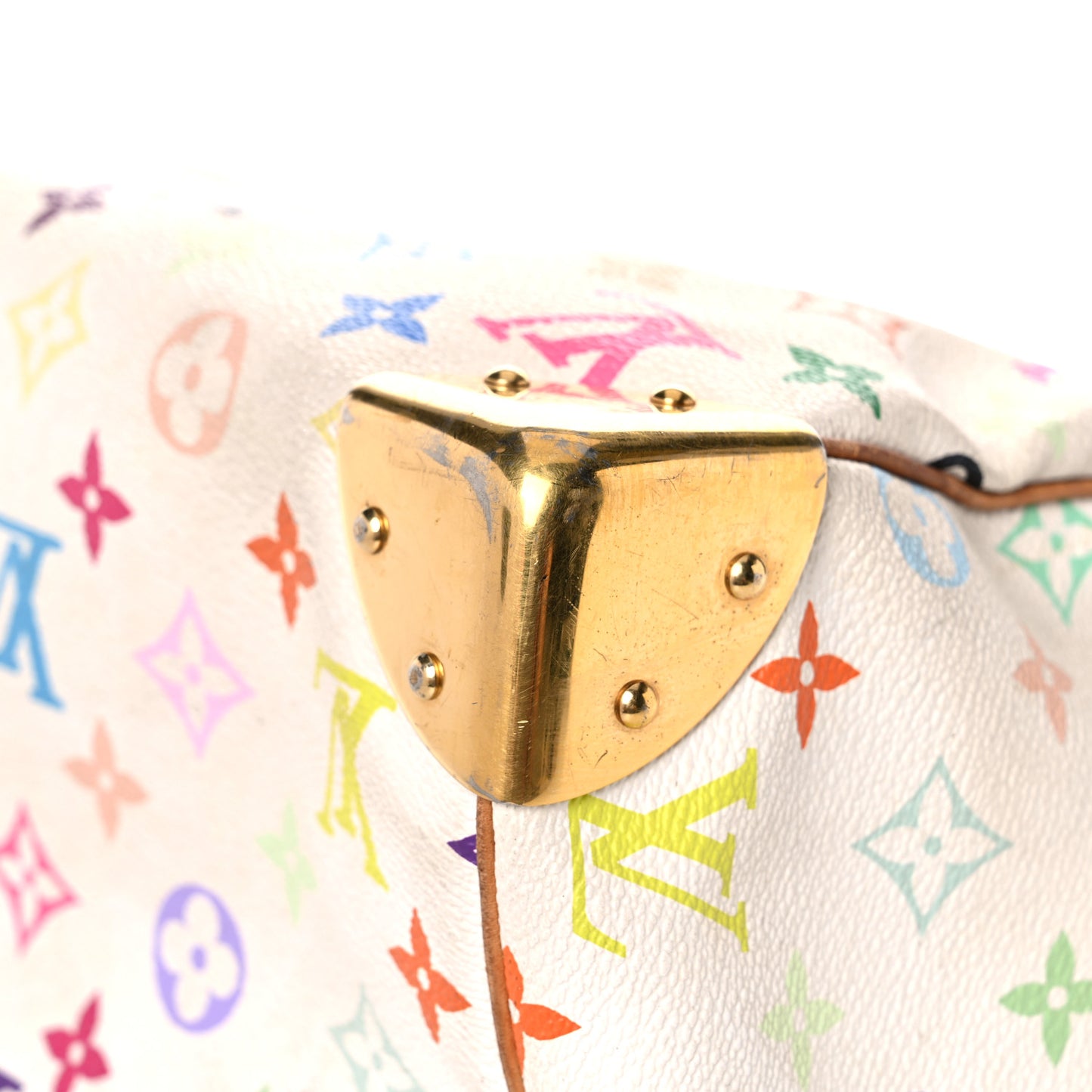 Monogram Multicolor Speedy 30 White