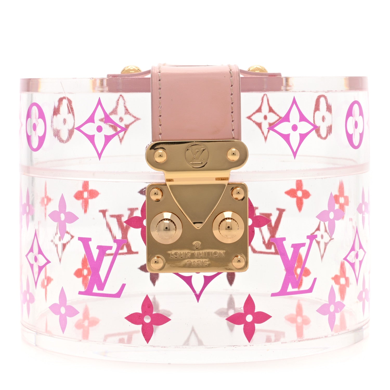 Louis Vuitton Transparent Plexiglass Box Scott Rose Ballerine 1 of 6