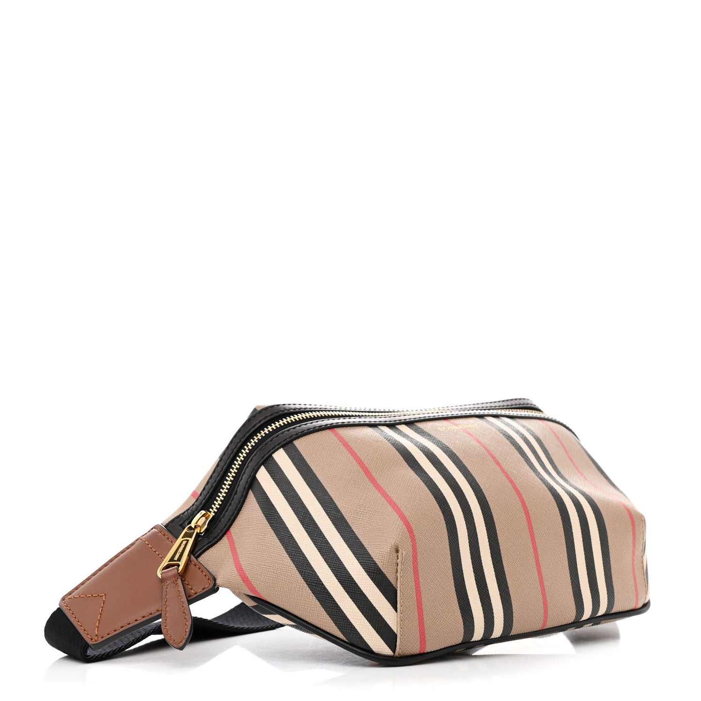 E-Canvas Icon Stripe Sonny Bum Bag Archive Beige