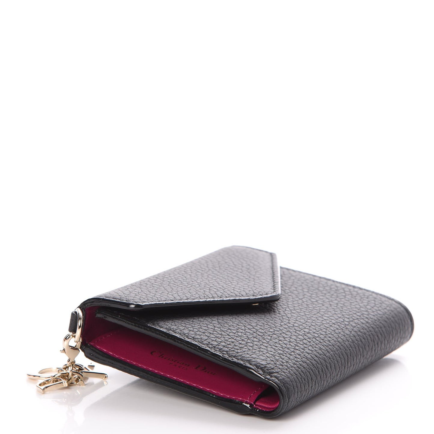 Bullcalf Diorissimo Medium Envelope Wallet Black