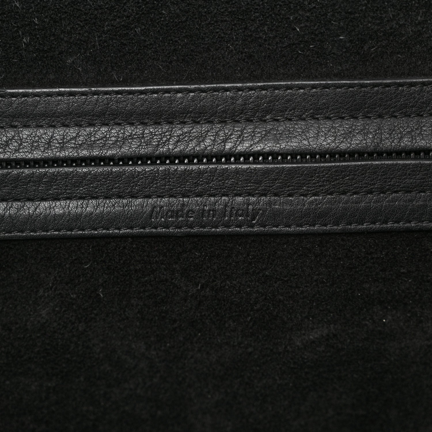 Celine Grained Calfskin Medium Phantom Luggage Black 6 of 13