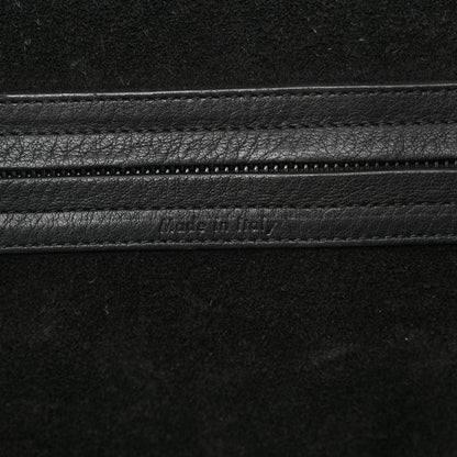Celine Grained Calfskin Medium Phantom Luggage Black 6 of 13