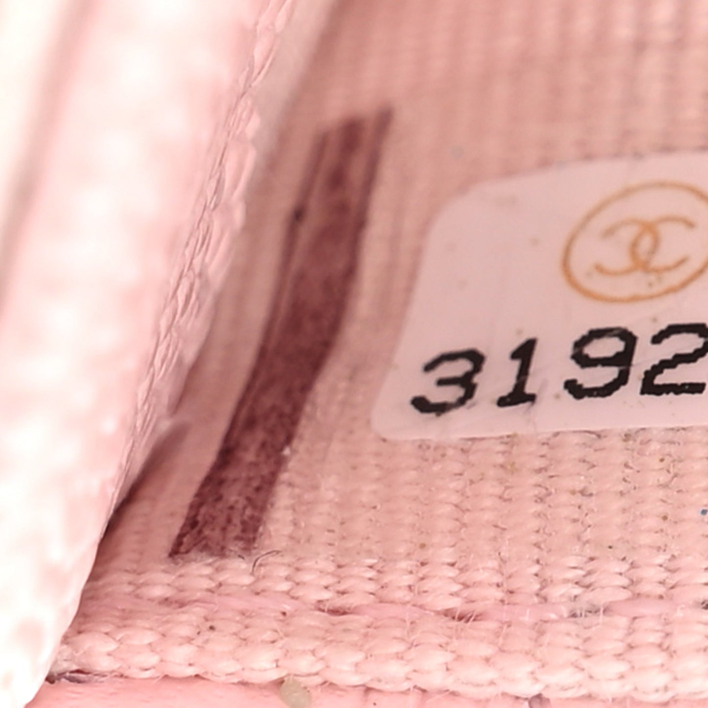 Caviar Quilted Flap Card Holder Wallet Light Pink
